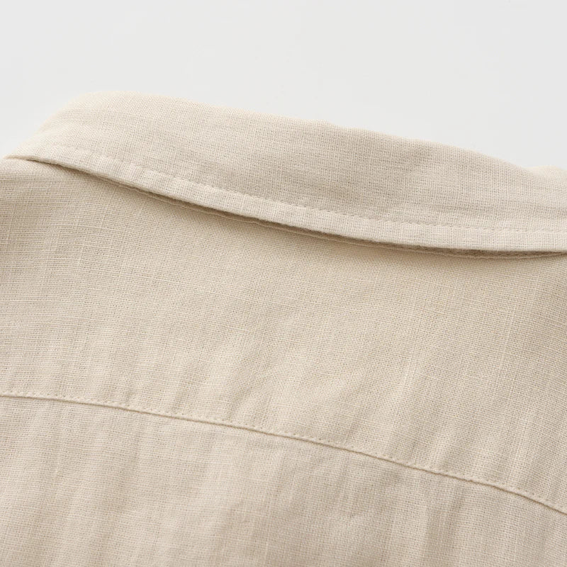 Cape Town - Linen Shirt-Beige